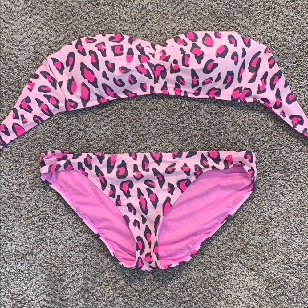 DKNY Pink Leopard Bikini